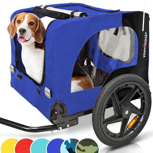 ❤️ Opvouwbare Hondenfietskar Paarsblauw, Dieren en Toebehoren, Honden-accessoires, Nieuw, Verzenden