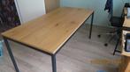 eet tafel, 200 cm of meer, Zo goed als nieuw, Vijf personen of meer, Eikenhout