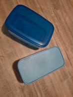 Tupperware Set - 2 Grote Bakken €5, Ophalen of Verzenden, Gebruikt, Blauw, Bak of Kom