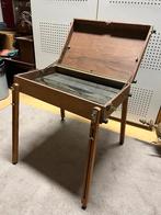 Antiek schilders tafeltje inklapbaar, Ophalen of Verzenden