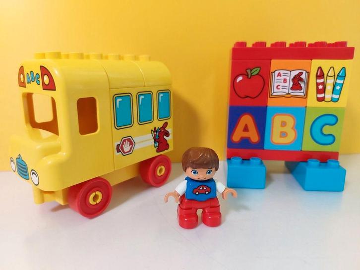 Duplo 10603 - ABC busje, Kinderen en Baby's, Speelgoed | Duplo en Lego, Gebruikt, Ophalen of Verzenden