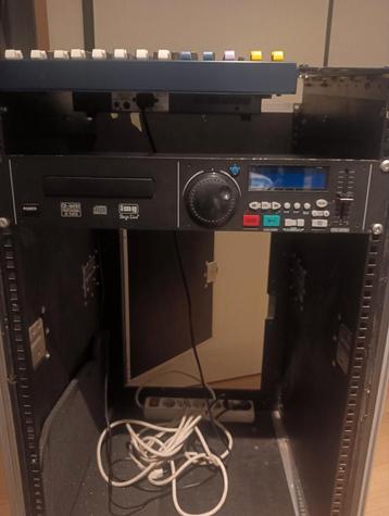 Stageline DJ CD-speler 19 inch teab beschikbaar voor biedingen