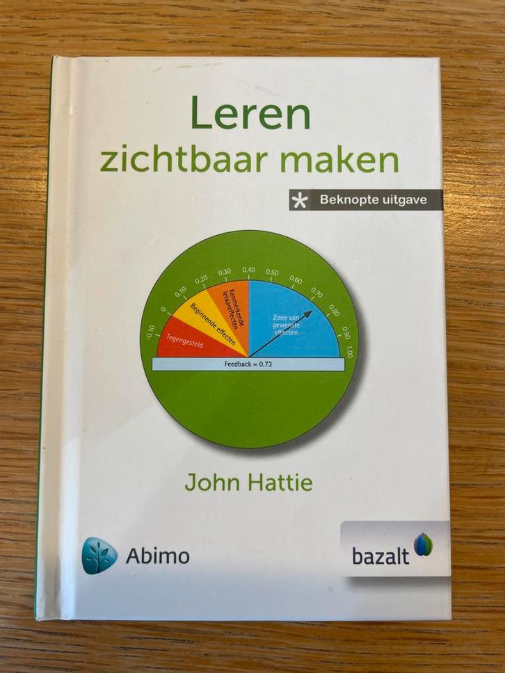 Leren Zichtbaar Maken - Beknopte Uitgave, Boeken, Studieboeken en Cursussen, Zo goed als nieuw, HBO, Ophalen of Verzenden