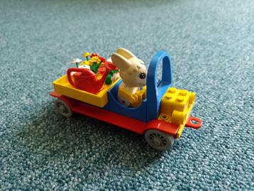 Fabuland 3627 Bonnie's flowertruck (compleet) beschikbaar voor biedingen