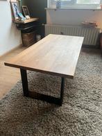 Salontafel Tibor naturel massief eiken, Huis en Inrichting, Tafels | Salontafels, Ophalen, Gebruikt, 100 tot 150 cm, 50 tot 100 cm