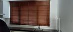 Houten jaloezieën Veneta met ladderband 2 stuks á 75 euro, Ophalen, Zo goed als nieuw, Bruin, 200 cm of meer