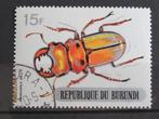 POSTZEGEL  BURUNDI - INSEKT   =764=, Postzegels en Munten, Postzegels | Afrika, Ophalen of Verzenden, Overige landen, Gestempeld