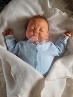 Reborn baby Bram, Ophalen of Verzenden, Zo goed als nieuw, Pop, Levensecht of Reborn