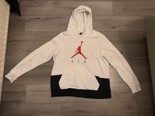 AIR JORDAN hoodie, Kleding | Heren, Truien en Vesten, Zo goed als nieuw, Overige maten, Wit, Ophalen of Verzenden