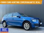 Skoda Kamiq 1.0 TSI Sport Business Dsg 7 hoge instap zuinig, Auto's, Skoda, Gebruikt, Euro 6, Blauw, 630 kg