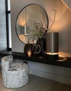 Lifestyle Home spiegel Juma metaal lijst zwart 100x100Nieuw!, Huis en Inrichting, Woonaccessoires | Spiegels, Ophalen, 100 tot 150 cm