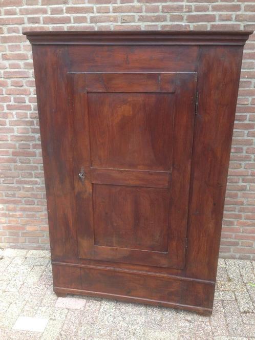 Antiek Duitse eendeurs kast hangkast EMPIRE 1820 ORGINEEL, Antiek en Kunst, Curiosa en Brocante, Ophalen of Verzenden