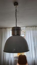 Witte industriële lamp, Metaal, Zo goed als nieuw, 50 tot 75 cm, Ophalen