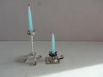 miniatuur zilver L105-45 kaaarsenhouders zilveren miniaturen, Verzenden, Zilver