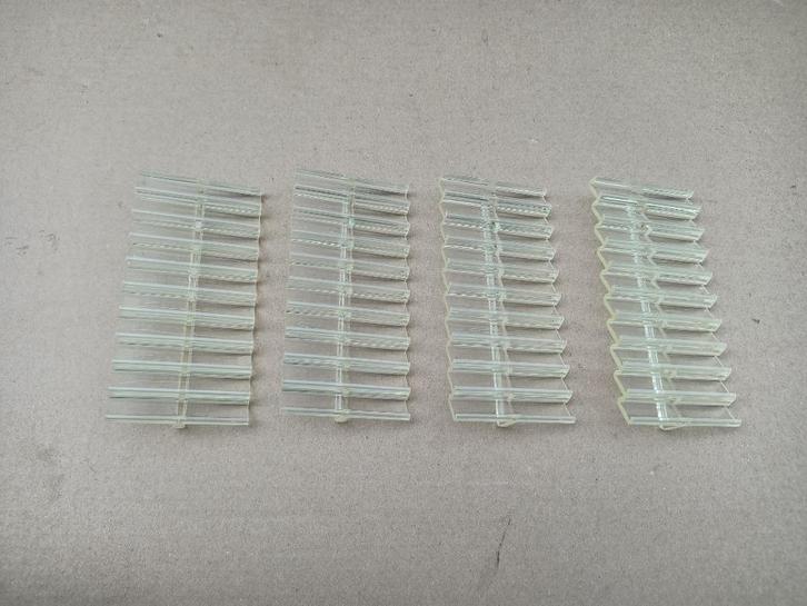 4x Titelrekjes AMi C (1950) jukebox, Verzamelen, Automaten | Jukeboxen, Gebruikt, Ami, Verzenden