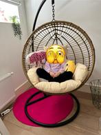 Hangstoel XL inclusief poot en kussens, Ophalen, Zo goed als nieuw