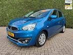 Mitsubishi Space Star 1.0 Intense Airco, 5-drs, Eerste Eigen, Voorwielaandrijving, Gebruikt, Euro 6, Blauw