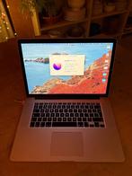 Macbook pro 15" 2015 2,5 Ghz quadcore i7 16 GB 0,5TB, MacBook Pro, Gebruikt, 2 tot 3 Ghz, 512 GB