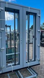 Set openslaande tuindeuren, Doe-het-zelf en Verbouw, Kozijnen en Schuifpuien, Ophalen, Kunststof, Deurkozijn, Zo goed als nieuw
