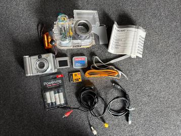 Duik/Onderwatercamera Canon WP-DC huis + Canon powershot A80 beschikbaar voor biedingen