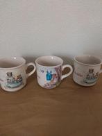 3 vintage Douwe Egberts Beren Mokken - Jet ter Steege, Huis en Inrichting, Keuken | Servies, Keramiek, Ophalen of Verzenden, Zo goed als nieuw