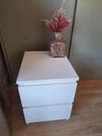 MALM (IKEA) nachtkastjes 2 stuks, Ophalen, Gebruikt, Hout, Minder dan 45 cm