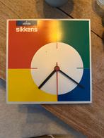 Vintage Sikkens Klok - Design Klassieker, Ophalen, Gebruikt, Analoog, Wandklok