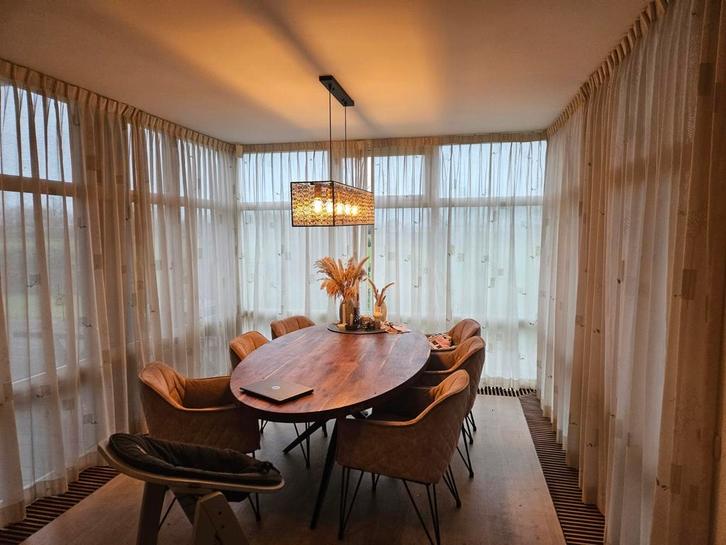 Mooie vitrage gordijnen - 15 stuks, Huis en Inrichting, Stoffering | Gordijnen en Lamellen, Zo goed als nieuw, 200 cm of meer