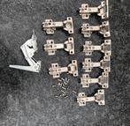 Keukenkastje scharnieren, Ophalen of Verzenden, Nieuw, Rvs, Scharnier