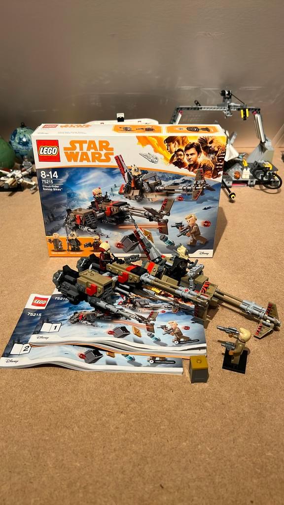 Lego 75215 Star Wars Cloud Rider Swoop Bikes, Kinderen en Baby's, Speelgoed | Duplo en Lego, Zo goed als nieuw, Ophalen of Verzenden