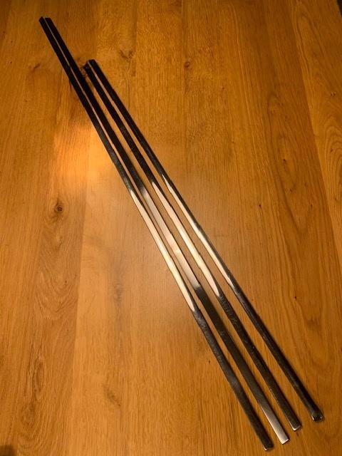 Set Sierlijsten 2-Deurs Amazon 130, Auto-onderdelen, Carrosserie en Plaatwerk, Deur, Volvo, Voor, Gebruikt, Ophalen