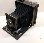 Linhof Technika 13x18 cm Plattencamera im Holzkoffer, Ophalen of Verzenden, Voor 1940, Fototoestel