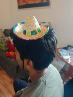 Mini Mexicaans Feesthoedje, Ophalen of Verzenden, Zo goed als nieuw, One size fits all, Hoed