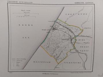 78 / Litho uit 1865 door J. Kuyper van Katwijk ZH beschikbaar voor biedingen
