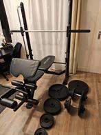 Tunturi sm60 nieuw️165kg olympische gewichten, dumbells, Sport en Fitness, Fitnessmaterialen, Ophalen, Zo goed als nieuw, Dumbbell