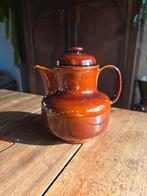 Vintage Bruine colditz gdr koffiepot, Antiek en Kunst, Ophalen of Verzenden