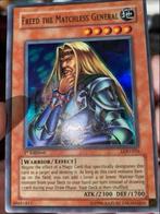 Yu-Gi-Oh! Freed the Matchless General LOD-016 1st Ed Old US, Verzenden, Zo goed als nieuw, Losse kaart, Foil