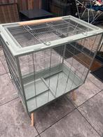 Grote Vogel Kooi, Dieren en Toebehoren, Ophalen, Zo goed als nieuw, Metaal, Vogelkooi