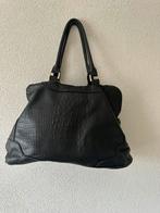Claudio ferrici leren tas, Sieraden, Tassen en Uiterlijk, Ophalen of Verzenden, Zo goed als nieuw, Bruin, Handtas