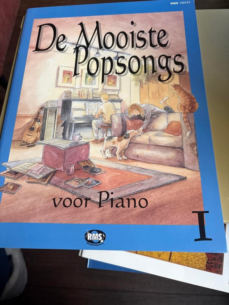 De Mooiste Popsongs voor Piano - Deel 1, Muziek en Instrumenten, Bladmuziek, Ophalen of Verzenden, Zo goed als nieuw, Thema, Piano