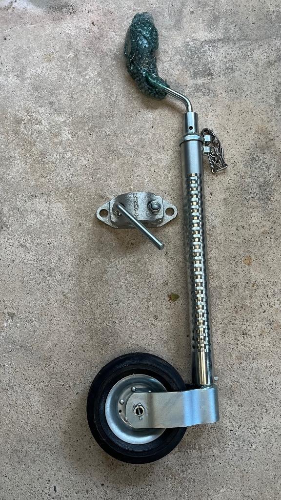 Neuswiel Steunwiel Aanhangwagen Stalen velg Knott incl Klem, Auto diversen, Aanhangwagen-onderdelen, Nieuw, Ophalen of Verzenden