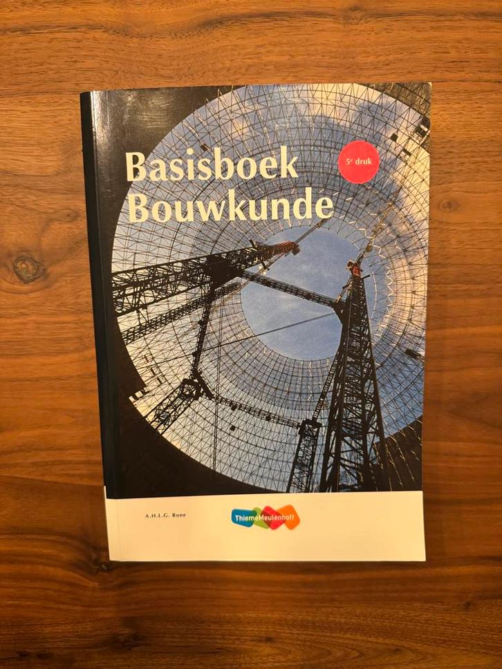 Basisboek Bouwkunde - A.H.L.G. Bone, Boeken, Studieboeken en Cursussen, Gelezen, HBO, Beta, Ophalen of Verzenden