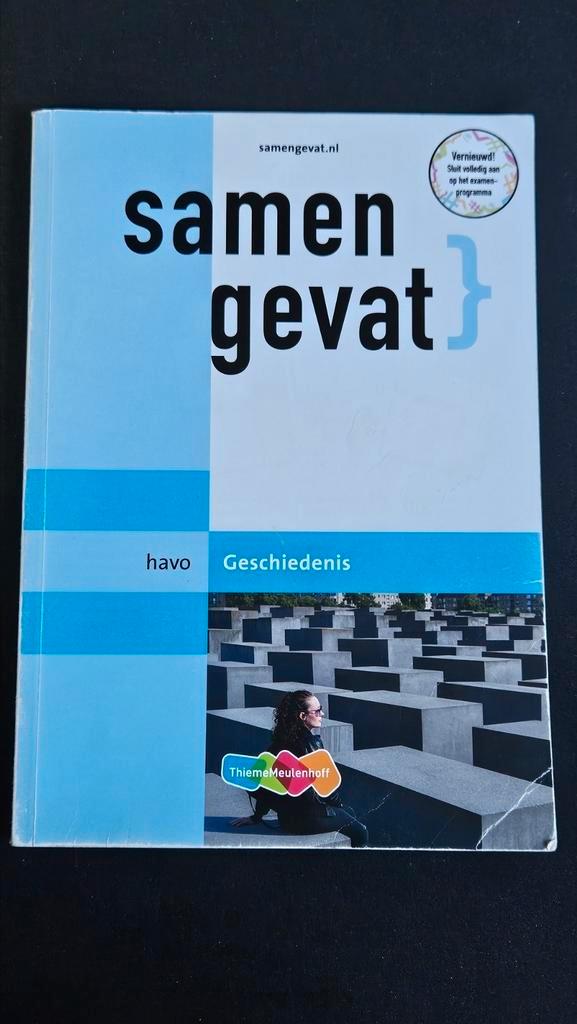 Samengevat Geschiedenis HAVO, Boeken, Schoolboeken, Zo goed als nieuw, Geschiedenis, HAVO, Ophalen of Verzenden
