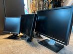 Dell monitoren 2 stuks 24” en 1 x 15”, Gebruikt, Ophalen