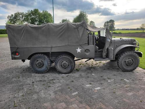 Doge 6x6 legervoertuig, Auto's, Oldtimers, Particulier, Origineel Nederlands, Ophalen