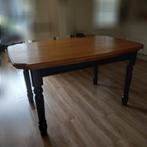 Eiken eethoek met uitschuifbaar tafelblad, Ophalen, Gebruikt, Rechthoekig, 50 tot 100 cm