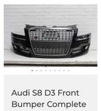 Gezocht Audi S8 d3 bumper en grill, Ophalen of Verzenden, Audi, Bumper