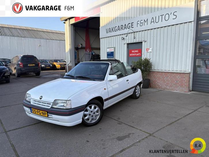 Opel Kadett 1.6i bertone cabriolet, Auto's, Opel, Bedrijf, Te koop, Kadett, Centrale vergrendeling, Elektrische ramen, Lichtmetalen velgen