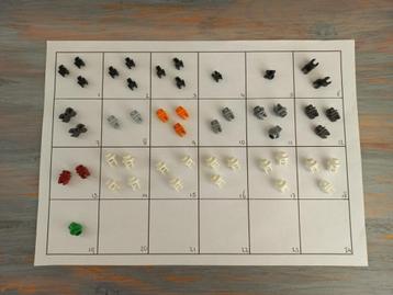 Playmobil Losse Onderdelen - Haakjes, Haak, Klemmetjes, Klem beschikbaar voor biedingen