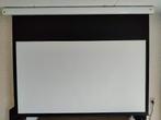 Elektrisch projectiescherm / beamerscherm 92 inch, Ophalen, Elektrisch, Zo goed als nieuw